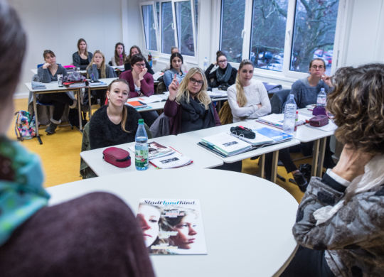 Marco Schilling 12.01.2016 Weinheim SLK Stadt Land Kind zum Thema Transgender